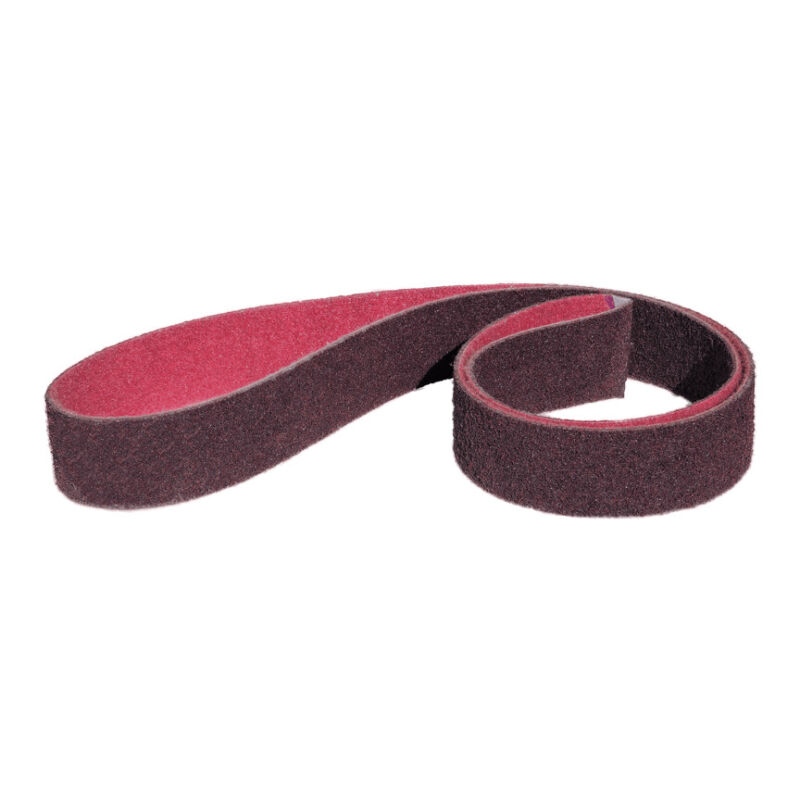 1-1/2" x 30" Inch Surface Conditioning Pipe Sanding Belts Red (Medium) - 10 PACK