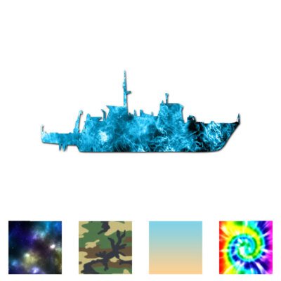 Destroyer - Decal Sticker - Multiple Patterns & Sizes Ebn303