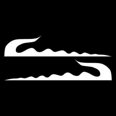 Pinstripe Set Pair Waves, Vinyl Decal Sticker, Multiple Colors & Sizes #7447