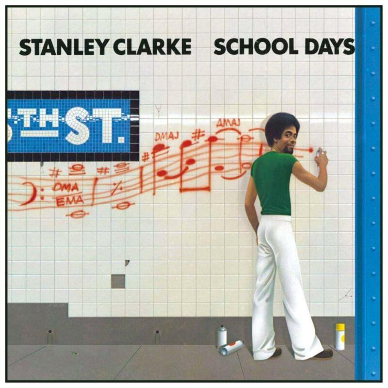 Stanley Clarke - LARGE POSTER - School Days - 24" X 24" - Wall Album Print