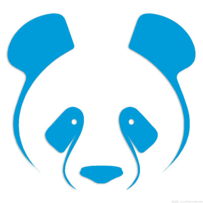 Panda Bear Face - Decal Sticker - Multiple Colors & Sizes - ebn6676