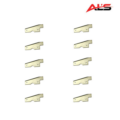 TapeWorm Stainless Automatic Taper Blades - 10 Pack 