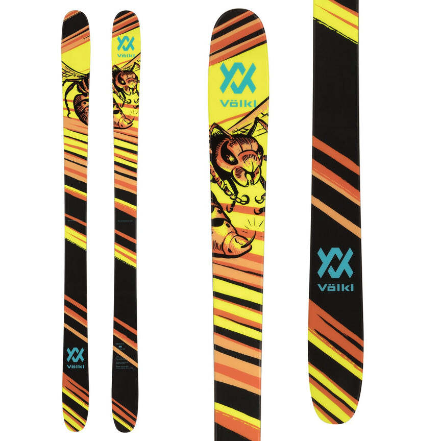 BRAND NEW 2024 VOLKL REVOLT 96 SKIS 173cm w/MARKER SQUIRE