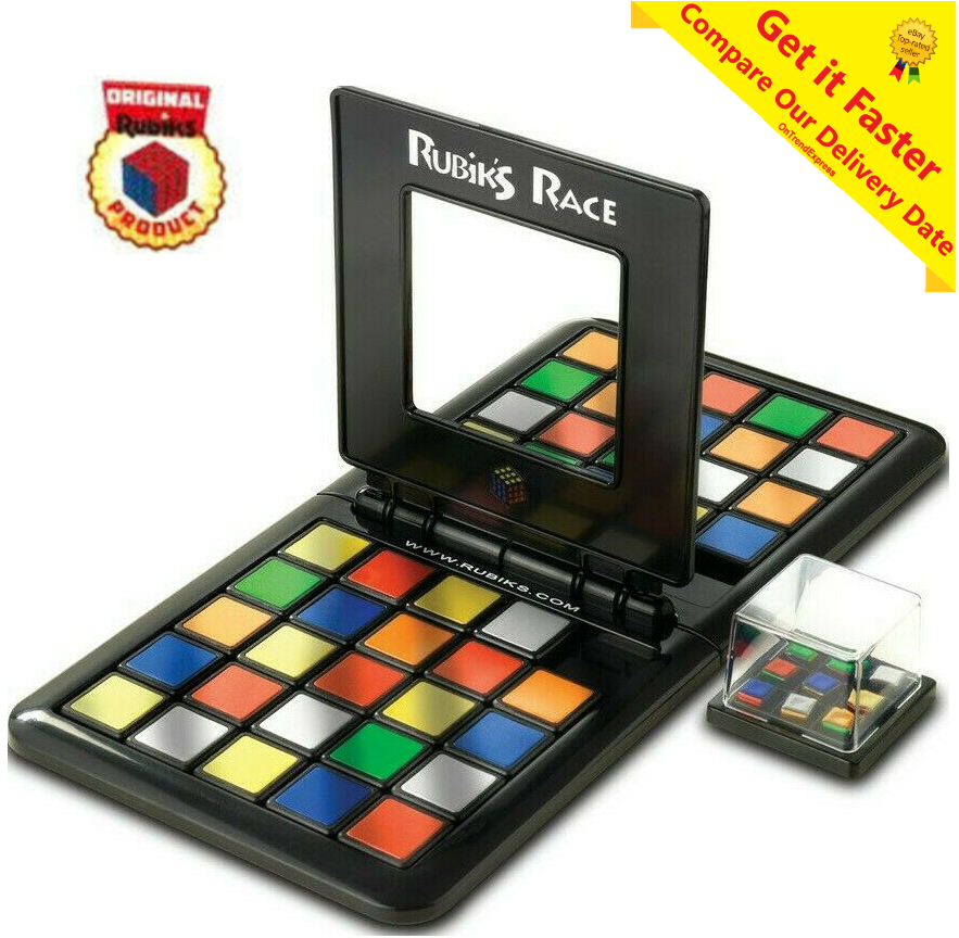 NEW Genuine Rubiks Race Metallic Edition Game Board Game | eBay