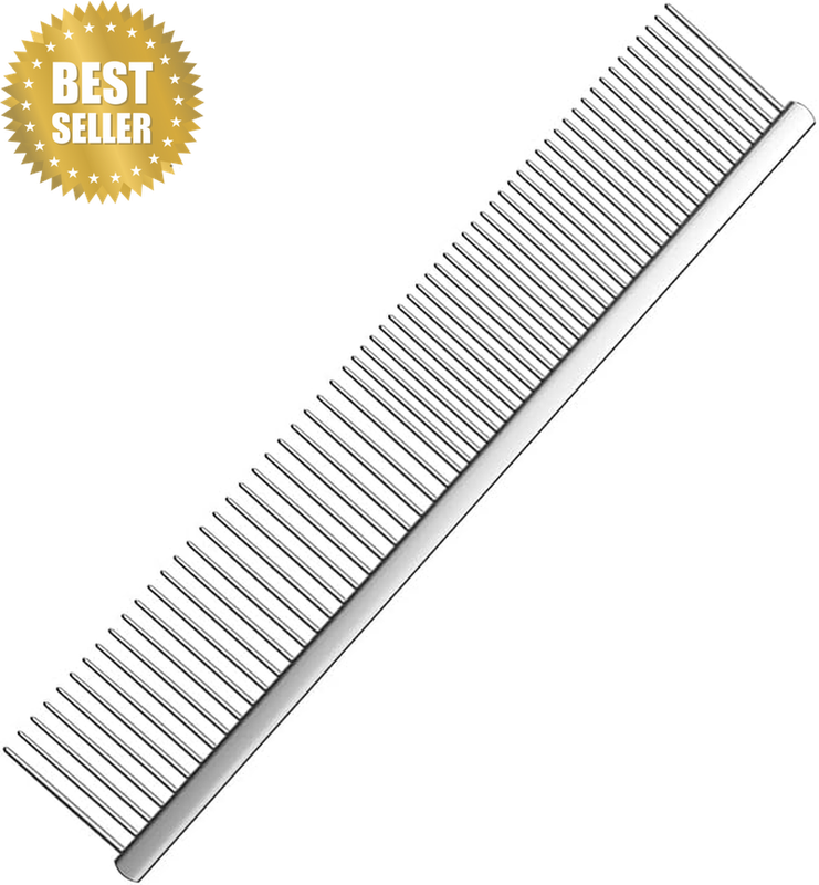 Pet Grooming Rake & Metal Comb & Flea Comb for Cats and Dogs
