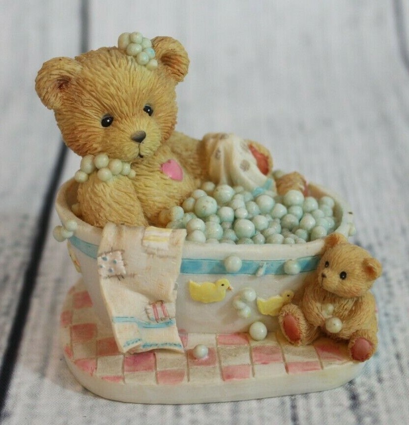 Cherished Teddies Betty Bubblin' Over With Love #626066 Vintage 1993 Figurine