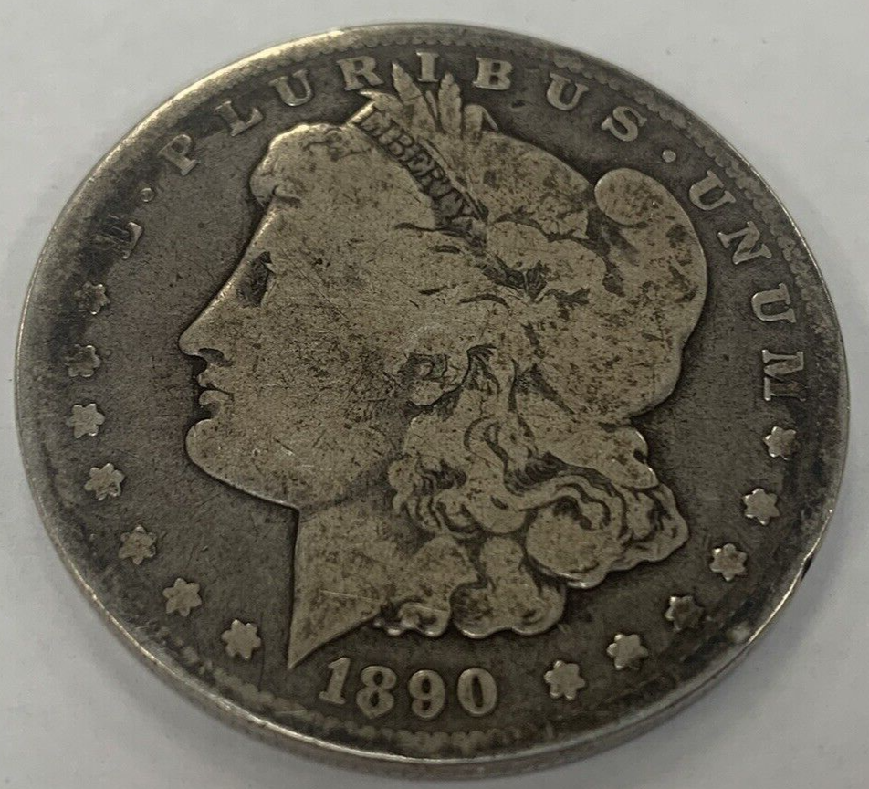 ★希少★SILVER STONE Lot.1890　XX 1890-CC Morgan Silver Dollar Coin | Bullion Shark Rare Coins