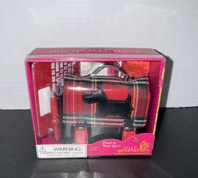 Our Generation 18'' Doll Accessories ''Plaid to Meet You,'' Set