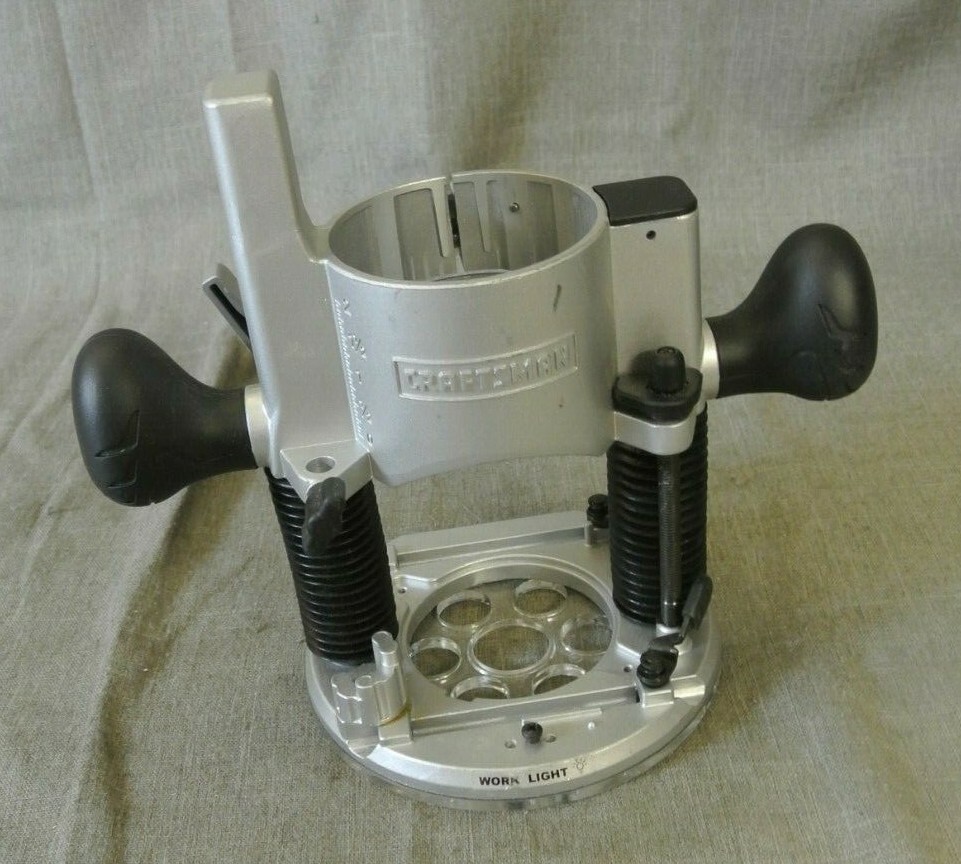 CRAFTSMAN 320.27683 ROUTER COMBO SET IN BLACK BAG (122102-1 NW)