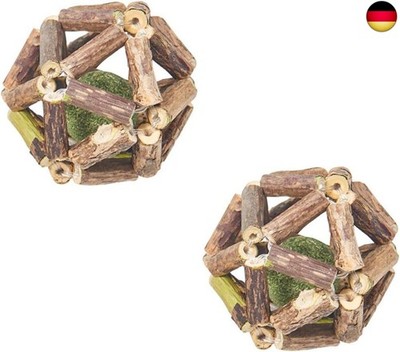 2 Stück Spielzeug mit Katzenminze, Zähne Knirschen Kauen Katzenminze Spielzeug f