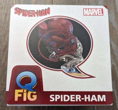 Marvel Quantum Mechanix Spider-Ham QFig Diorama Figure Spider-Man
