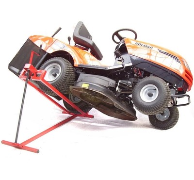 Rasentraktor heber test