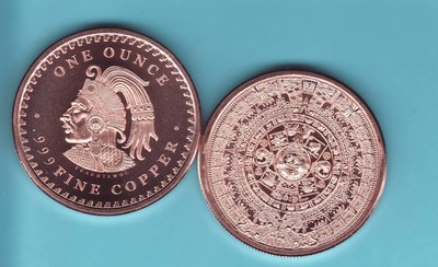 KRAKEN 1 oz Copper Round Coin