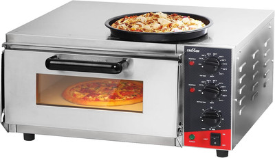 ETL Listed Countertop Electric Indoor Commercial Pizza Oven with Pizza Stone and