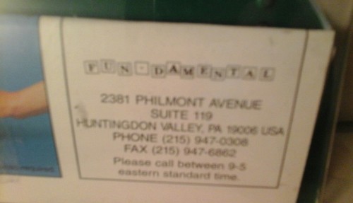 Vintage Fun - Damental Too LTD golf clock 1996