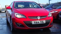 VAUXHALL ASTRA 1.6 16v Elite Red Manual Petrol 2014
