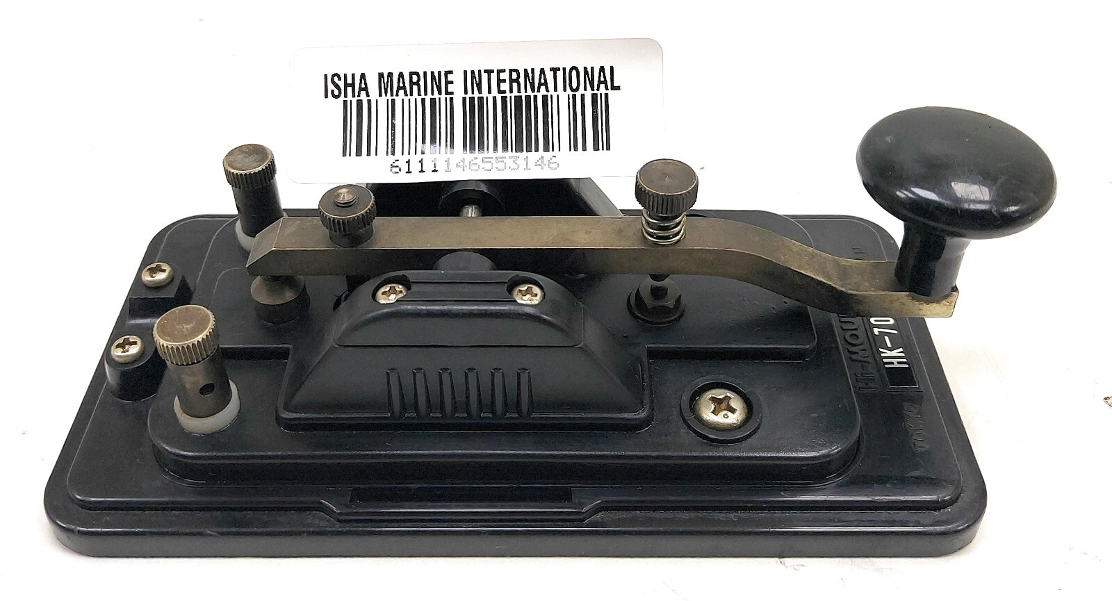 HI MOUND ハイモンド TELEGRAPH KEY 電鍵 HK-702 HI-MOUND ハイモンド HK-702 電鍵 テレグラフキー 参考買取価格