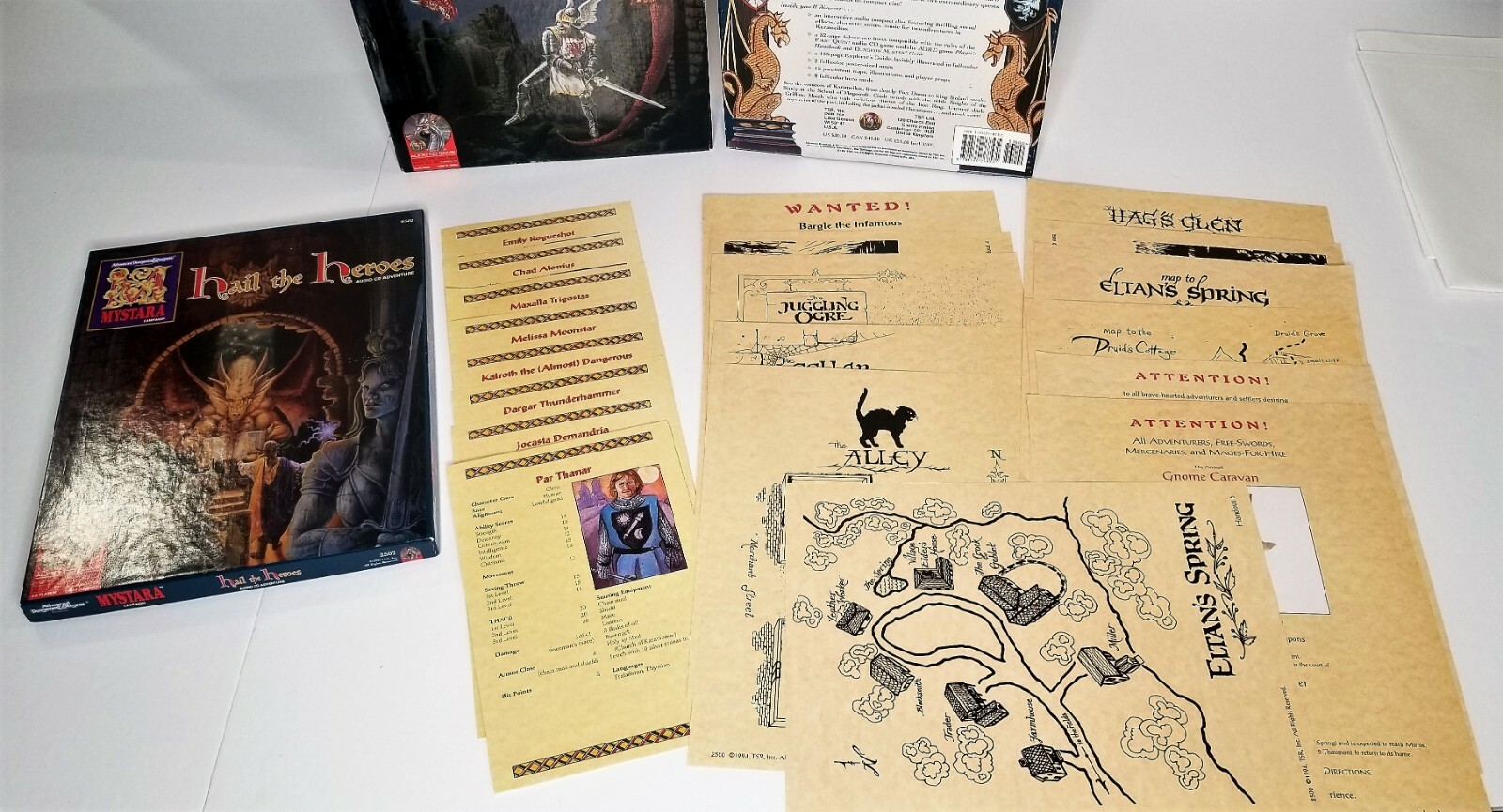 Karameikos Kingdom of Adventure Box Set, Advanced Dungeons&Dragons 2nd Edition