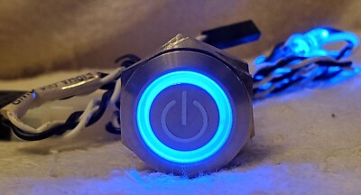PC Host Start Power SW Button Switch Computer Reset SW Button Switch With LED