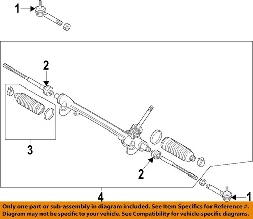MAZDA OEM 2017 CX-5 Steering Gear-Inner Tie Rod End