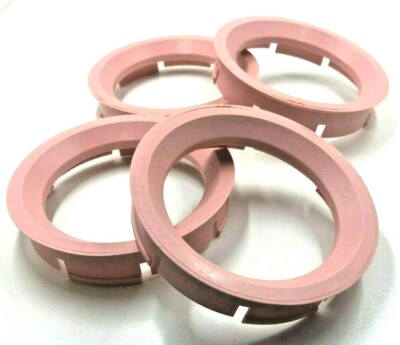 72.6 - 57.1 SPIGOT RINGS SET OF 4 HUB RINGS TUV APPROVED VW AUDI SEAT SKODA [123