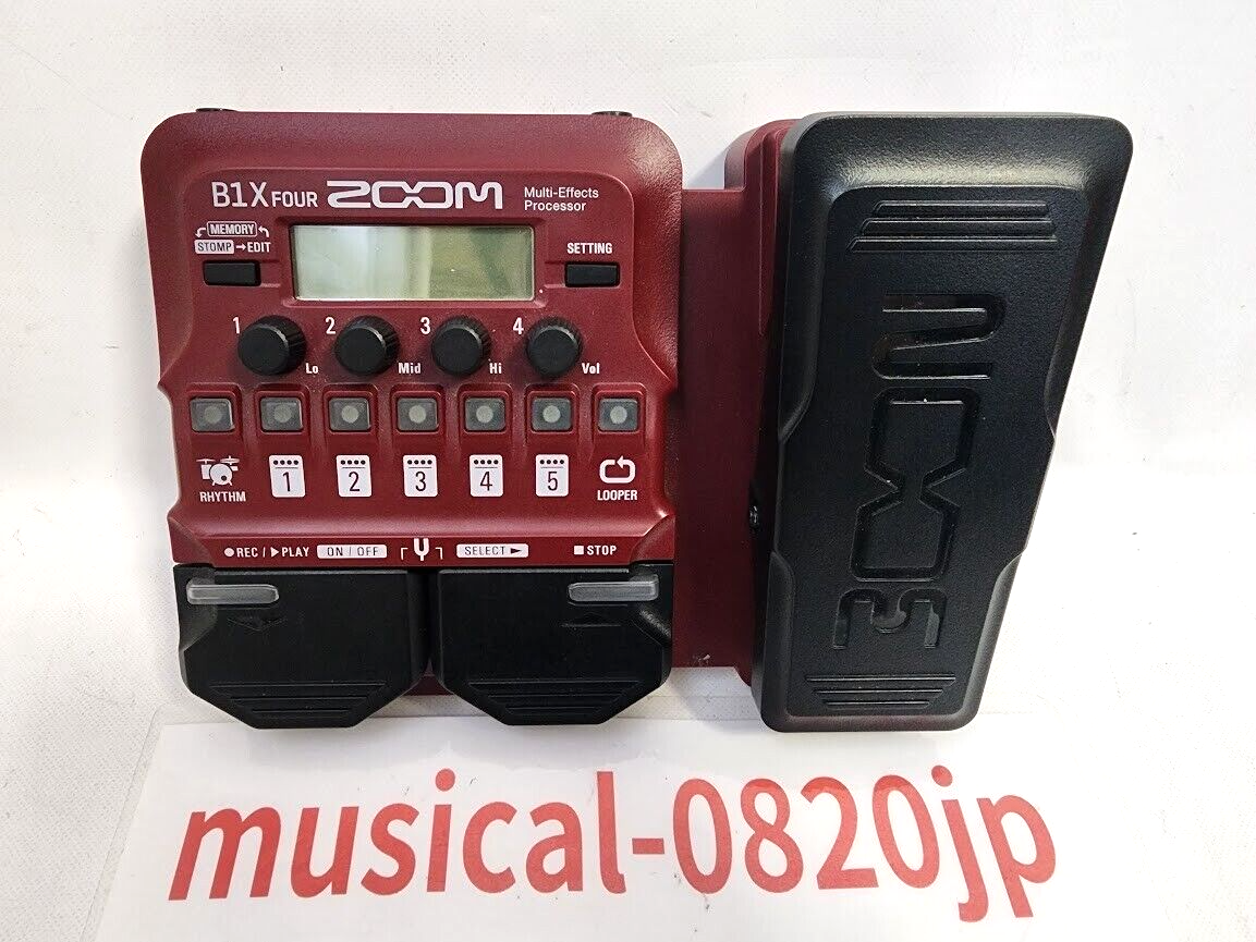 ベース B1X FOUR Multi-Effects Processor Zoom B1X FOUR Bass Multi-Effects Processor With Expression