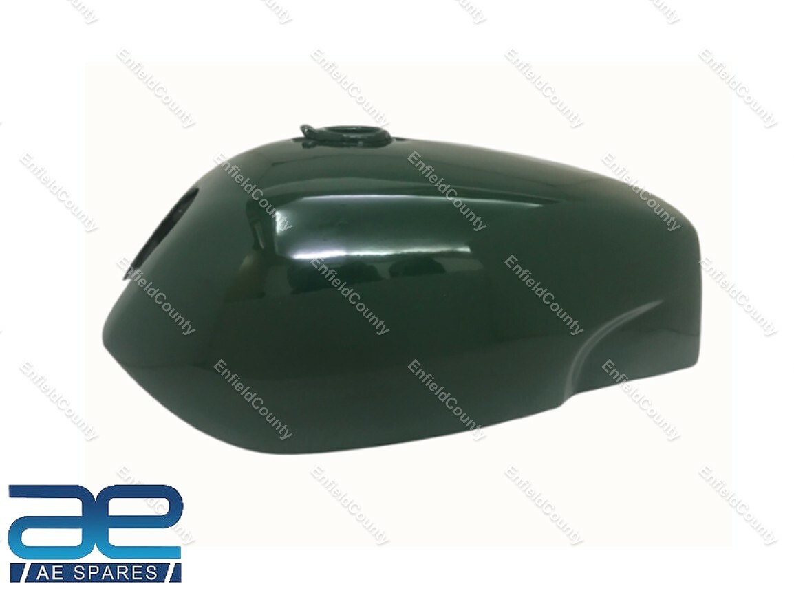 For Norton Commando Fastback Green Painted Aluminum Fuel Petrol Gas Tank 