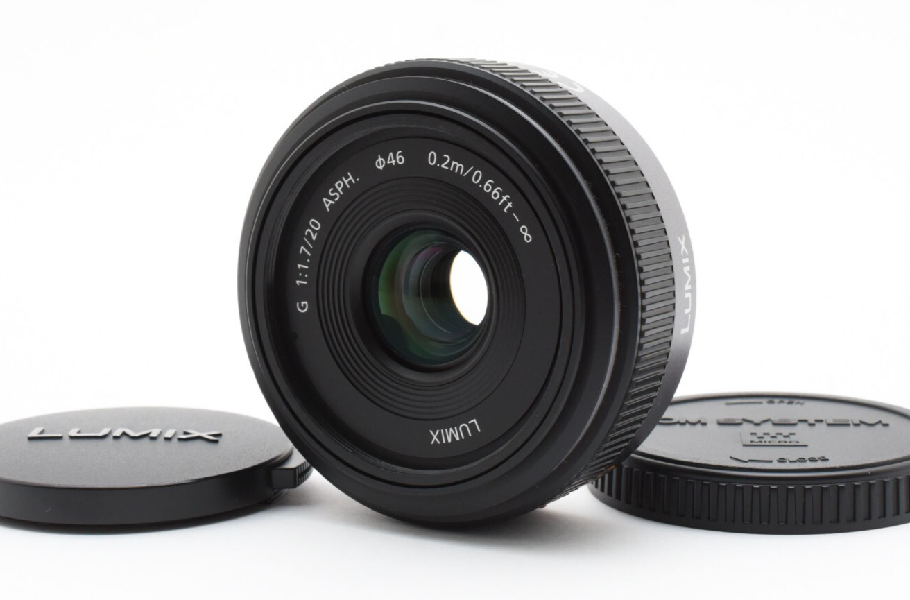 Panasonic LUMIX G 20mm F1.7 ASPH. H-H020 Lens for Micro 4/3