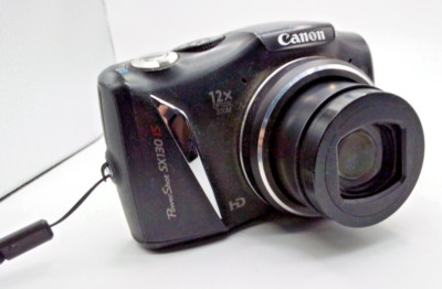 Canon Power Shot SX120 IS Digital Camera, 12.1 MP, 12X Optical Zoom free shippin