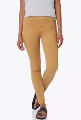 Amazon Essentials Pull On Jeggings Women s 4 Short Camel