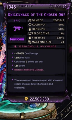 Mod4 Bundle -190+ Modded Items -$14.99- Tiny Tina's Wonderlands- PC/PSN/XBOX