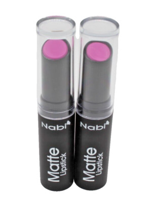 NABI Matte Lipstick. #MLS59 LAVENDER ll  (2 PACK)