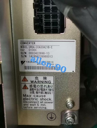 SRDA-COA30A21B-E Yaskawa Robot Rectifier Fast shipping via DHL or