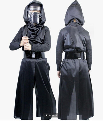 Alien Darth Vader Youth Halloween Costume Helmet Mask, Headpiece, Shirt, Pant XL