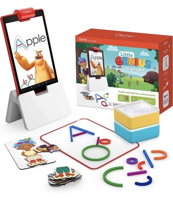 Osmo Little Genius Starter Kit for iPad and Iphone 4 Hands On Learning Games 3-5