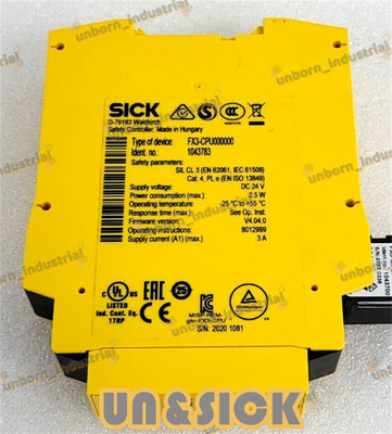 New In Box SICK FX3-CPU000000 V4 Standard Gateway Module