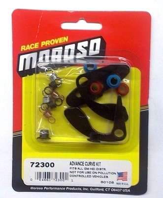 MOROSO 72300 HEI Distributor Mechanical Advance Re-curve Spring Kit for Chevy/GM