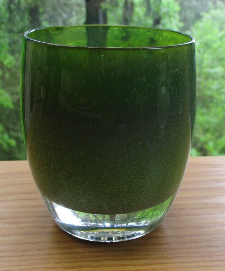 Hudson Green Brown Votive Pre-triskelion