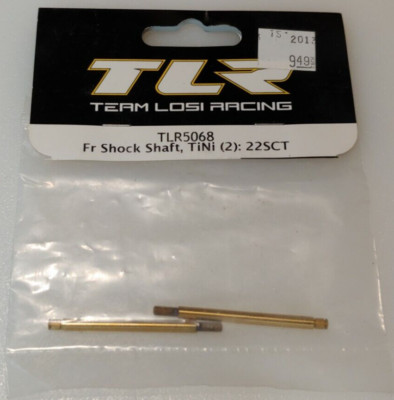 TLR5068	Losi 22SCT Front Shock Shafts, TiNi (2) 