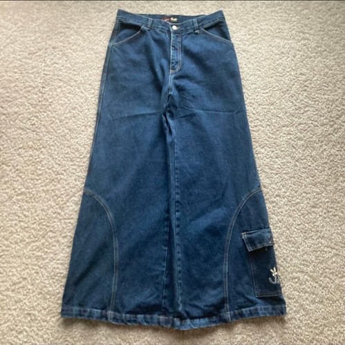 Jynx Jeans Y2K Buggy Flare Pants 90s hiphop Archived Rave