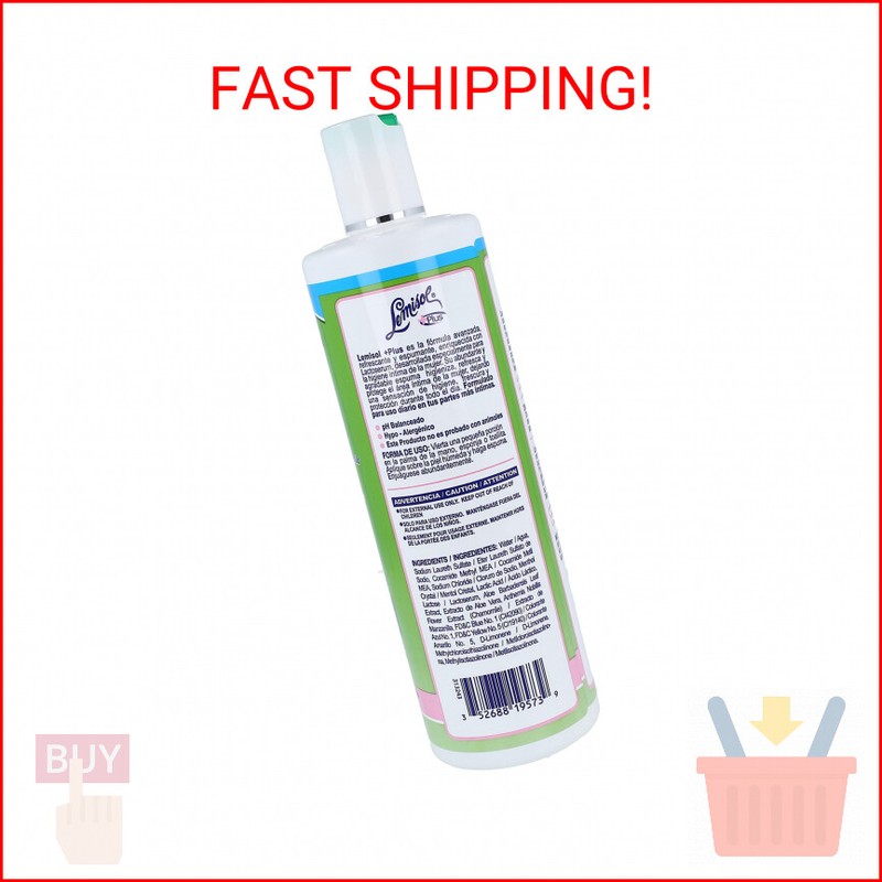 Lemisol Feminine Wash, Daily Cleanser, Hypoallergenic, 16 FL Oz, Bottle
