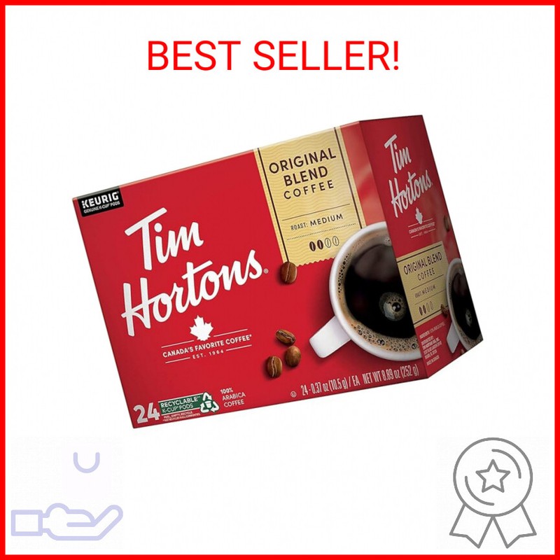 Tim Hortons Original Blend, Medium Roast Coffee, Single-Serv