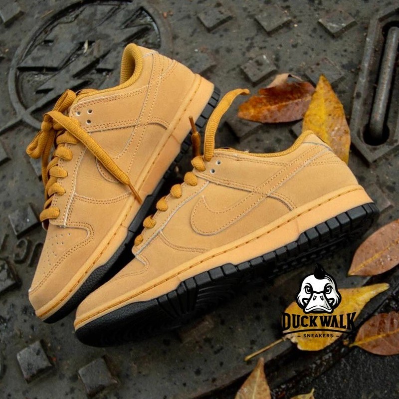 Nike Dunk Low Retro SE Wheat Gum Black HQ1932-700 Men's