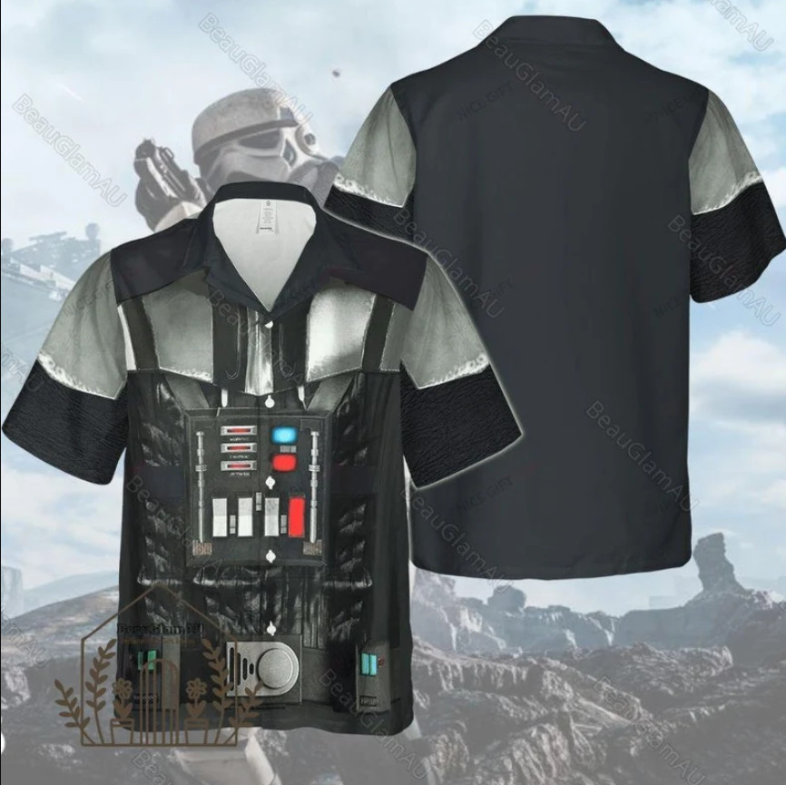 Halloween Star Wars Darth Vader Cosplay 3D HAWAII SHIRT Halloween Gift Us Size