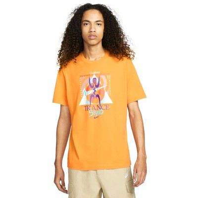 

Мужская футболка с рисунком Nike Orange Sportswear Festival, Оранжевый