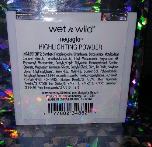 WET N WILD MEGAGLO HIGHLIGHTING POWDER - LILAC TO REALITY - NEW, Sealed Amazing!