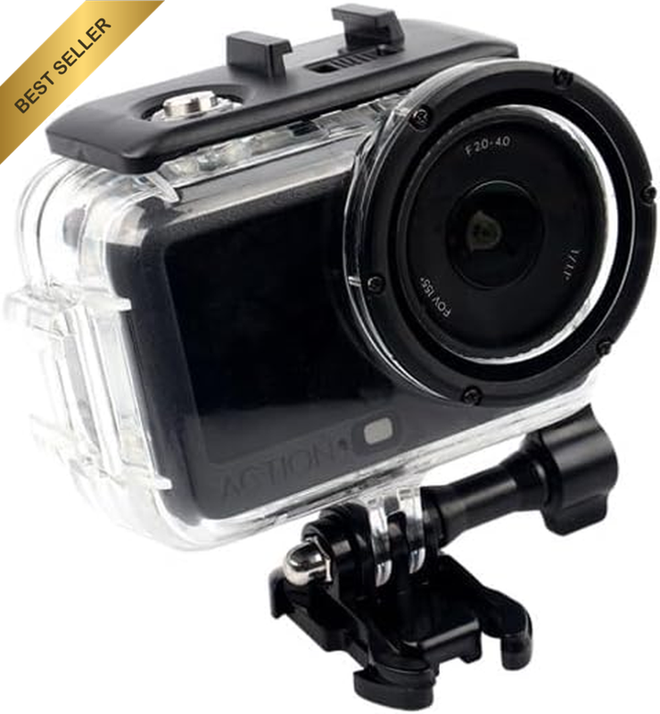50M Underwater Waterproof Case Compatible with DJI Osmo Action 6 – Protective Di