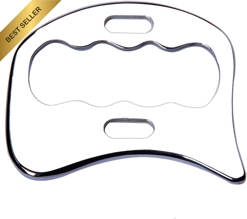 Stainless Steel Gua Sha Scraping Massage Tool-Muscle Scraper - Soft Tissue Mobil