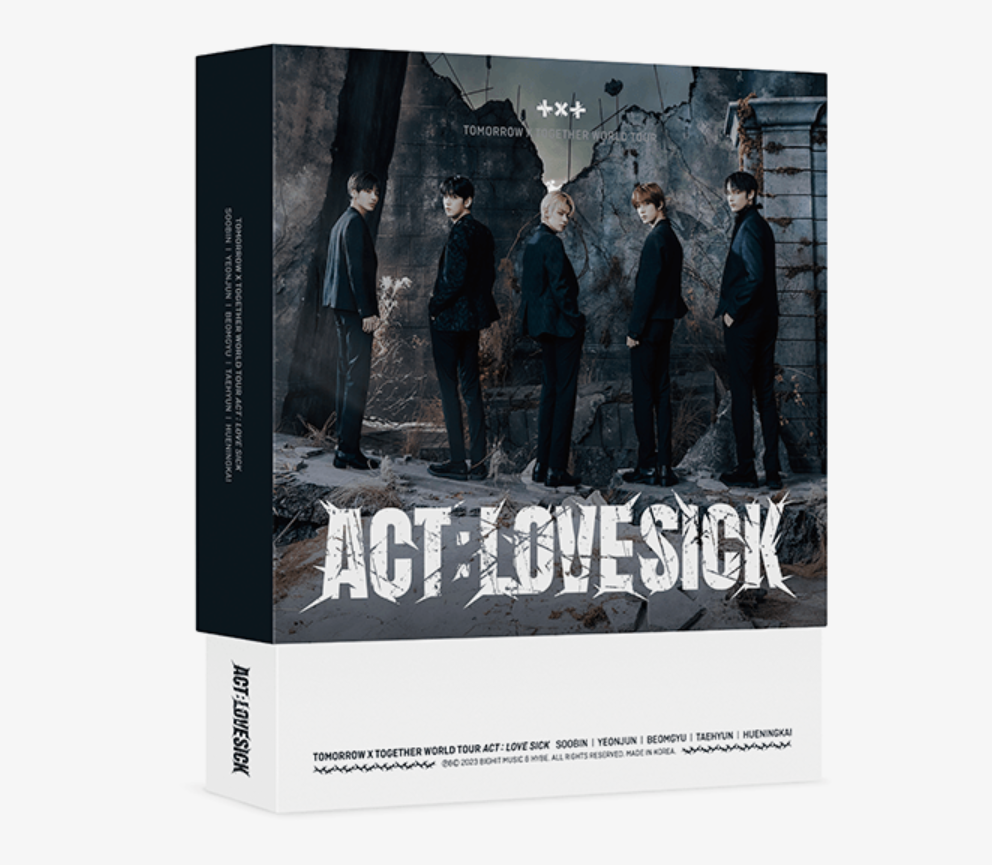 K-POP・アジア TOMORROW X TOGETHER ACT:LOVESICK DVD TXT TOMORROW X TOGETHER [ ACT : LOVE SICK ] WORLD TOUR IN