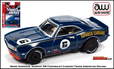 Auto World Trans AM Mark Donohue '68 Sunoco Camaro Also Fits AW, AFX SC362
